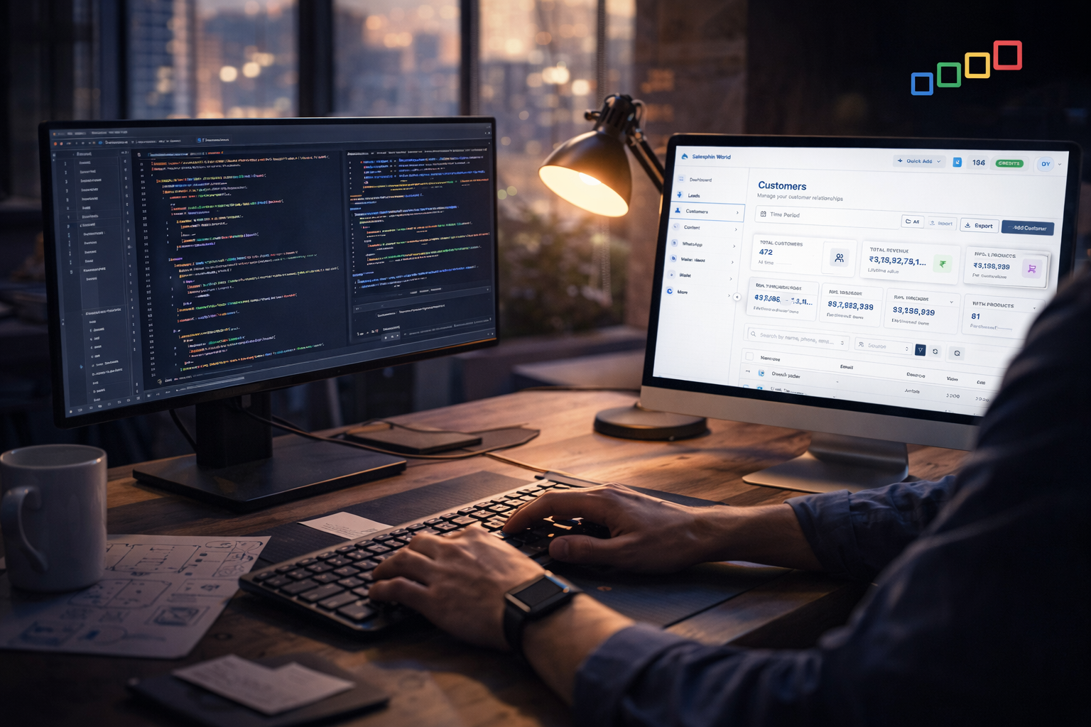 Web Application Development dashboard